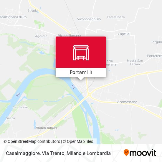 Mappa Casalmaggiore, Via Trento