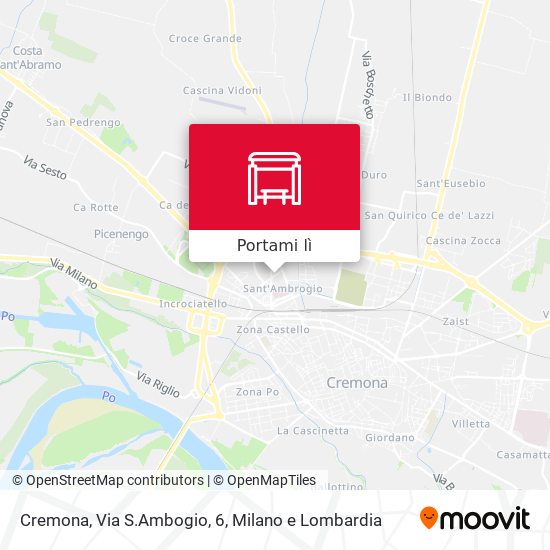 Mappa Cremona, Via S.Ambogio, 6