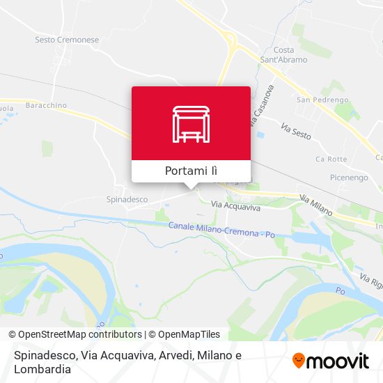 Mappa Spinadesco, Via Acquaviva, Arvedi