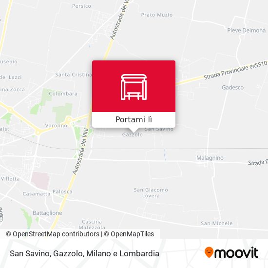 Mappa San Savino, Gazzolo
