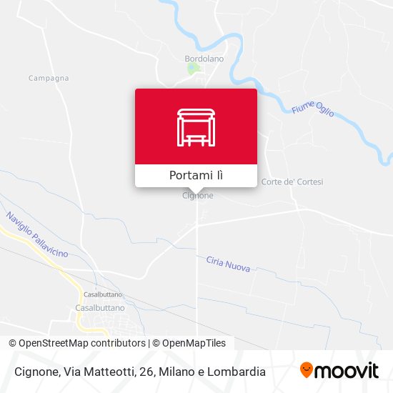 Mappa Cignone, Via Matteotti, 26