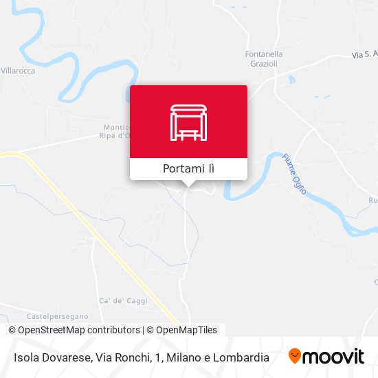 Mappa Isola Dovarese, Via Ronchi, 1