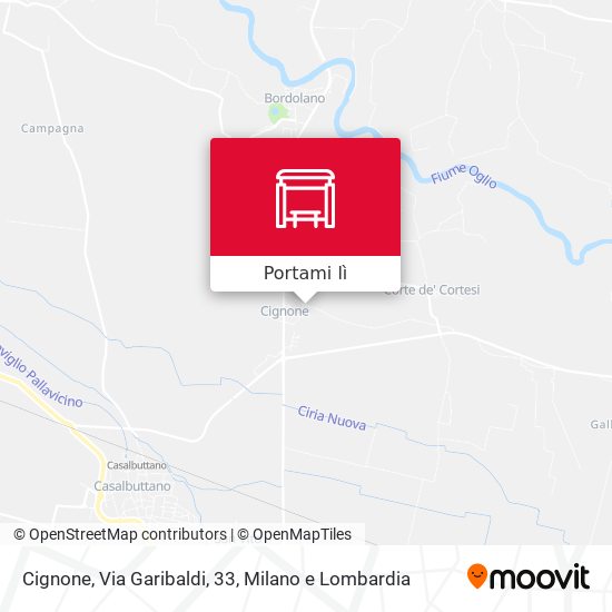 Mappa Cignone, Via Garibaldi, 33