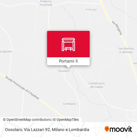 Mappa Ossolaro, Via Lazzari 92