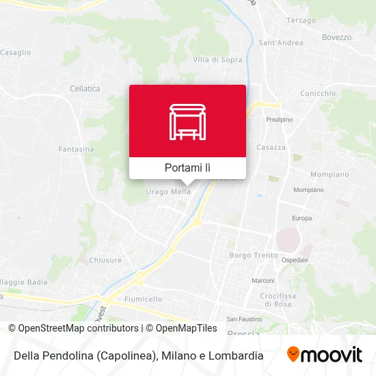 Mappa Della Pendolina (Capolinea)