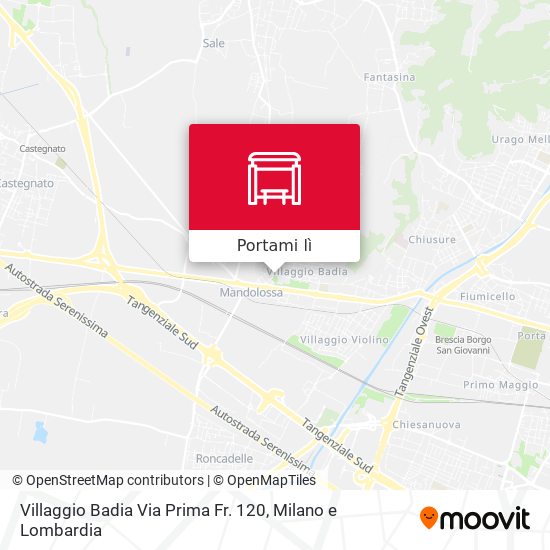 Mappa Villaggio Badia Via Prima Fr. 120