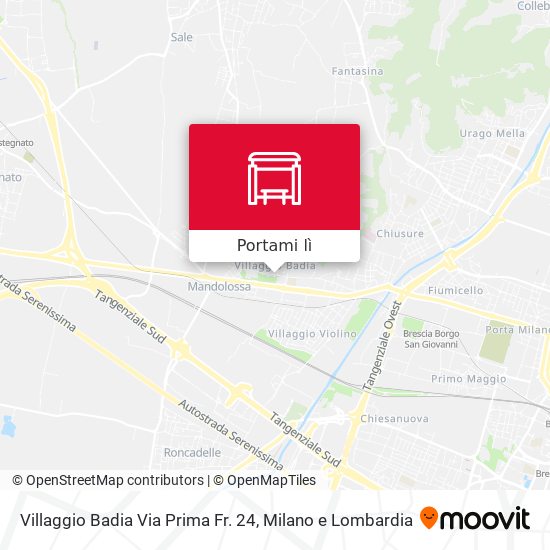 Mappa Villaggio Badia Via Prima Fr. 24