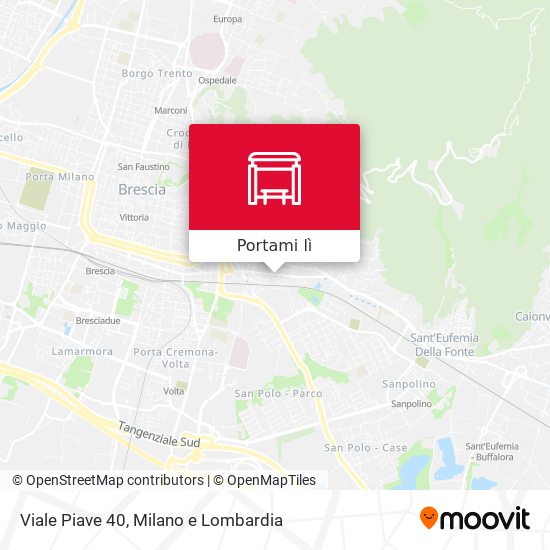 Mappa Viale Piave 40
