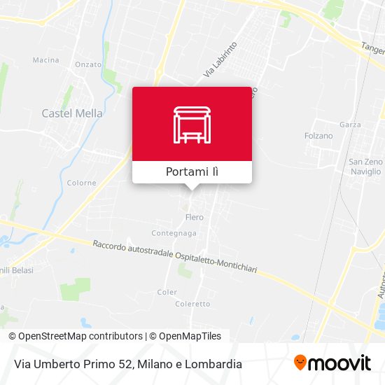 Mappa Via Umberto Primo 52
