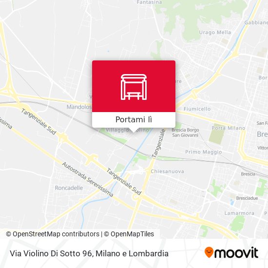 Mappa Via Violino Di Sotto 96