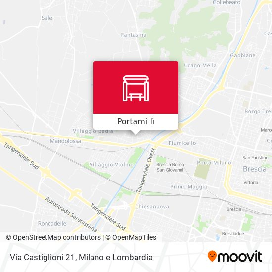 Mappa Via Castiglioni 21