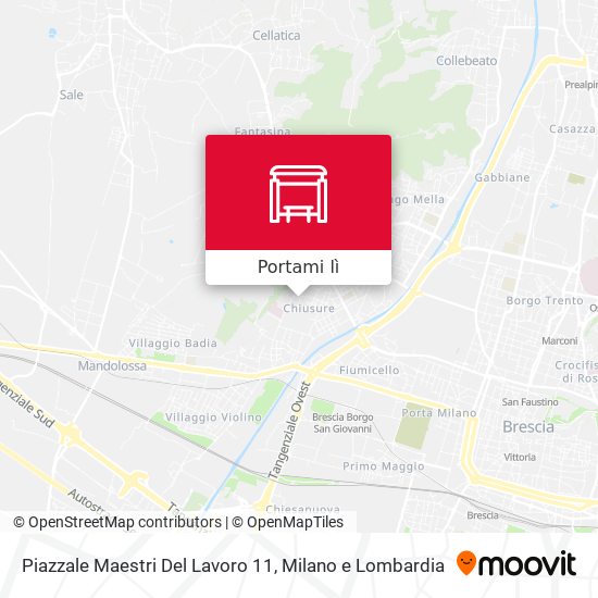 Mappa Piazzale Maestri Del Lavoro 11