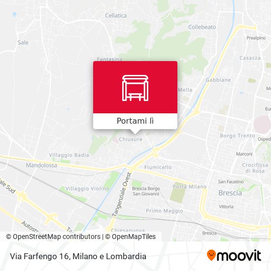Mappa Via Farfengo 16