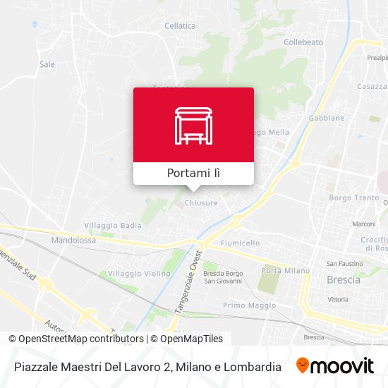 Mappa Piazzale Maestri Del Lavoro 2
