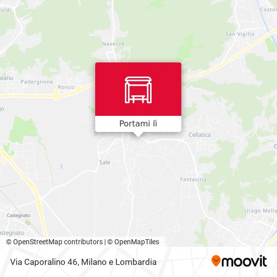 Mappa Via Caporalino 46