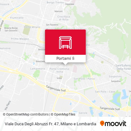 Mappa Viale Duca Degli Abruzzi Fr. 47