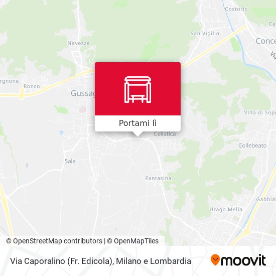 Mappa Via Caporalino (Fr. Edicola)