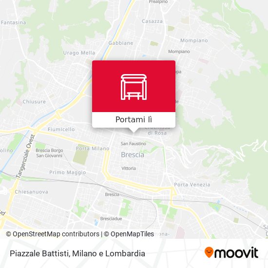 Mappa Piazzale Battisti
