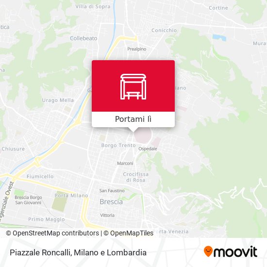 Mappa Piazzale Roncalli