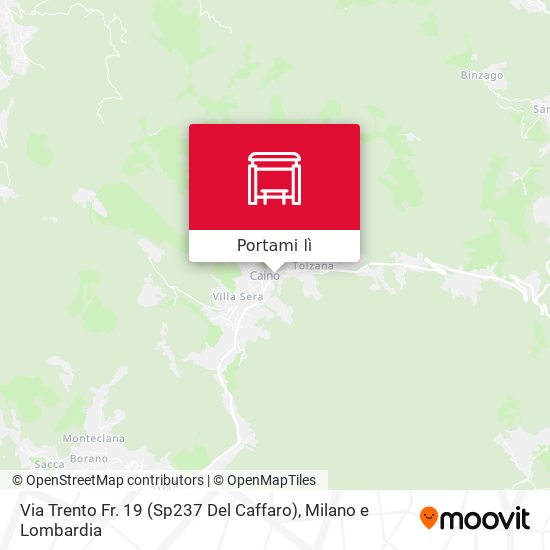 Mappa Via Trento Fr. 19 (Sp237 Del Caffaro)