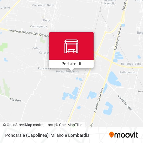 Mappa Poncarale (Capolinea)