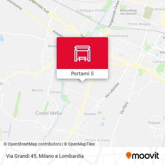 Mappa Via Grandi 45