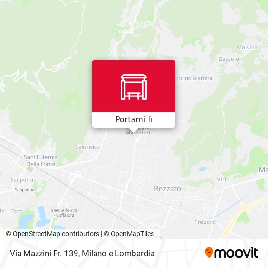 Mappa Via Mazzini Fr. 139