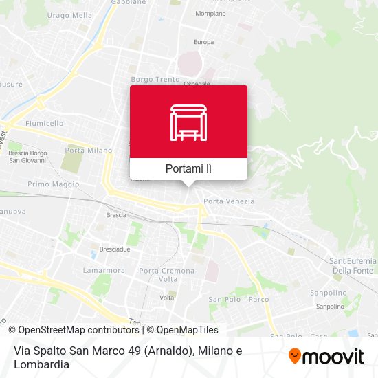 Mappa Via Spalto San Marco 49 (Arnaldo)