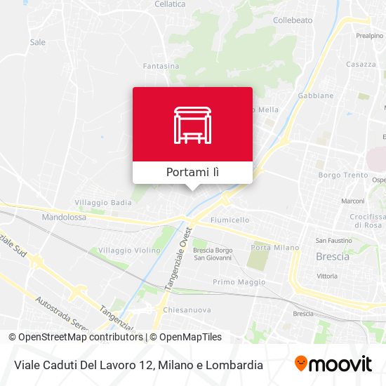 Mappa Viale Caduti Del Lavoro 12