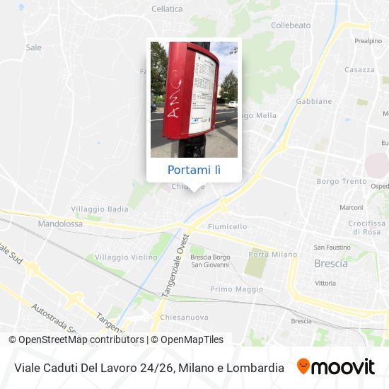 Mappa Viale Caduti Del Lavoro 24/26