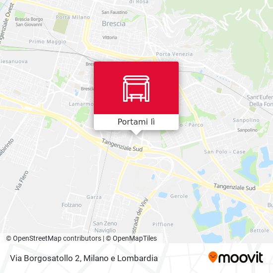 Mappa Via Borgosatollo 2