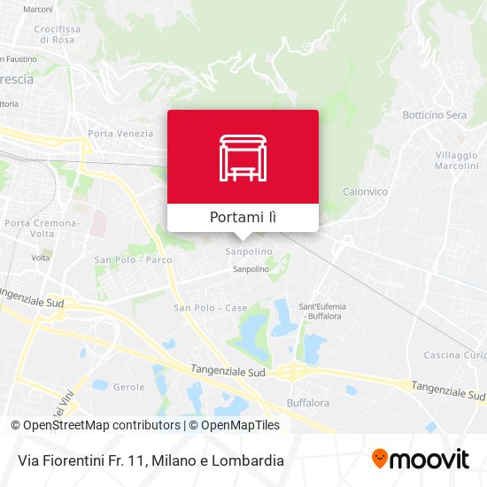 Mappa Via Fiorentini Fr. 11