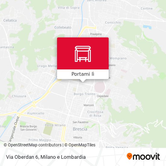 Mappa Via Oberdan 6
