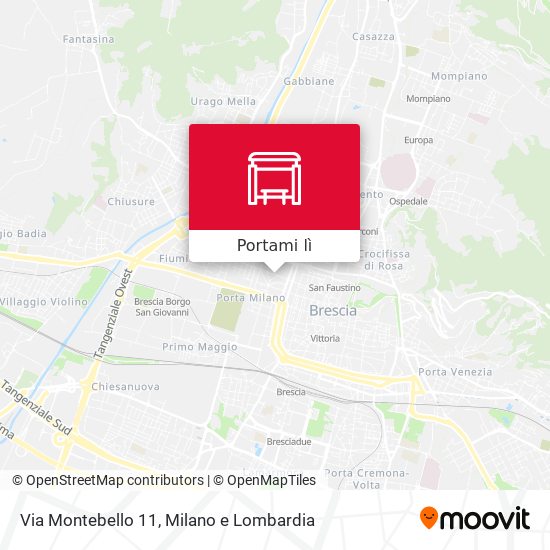 Mappa Via Montebello 11