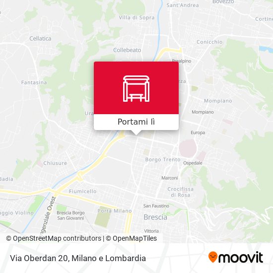 Mappa Via Oberdan 20