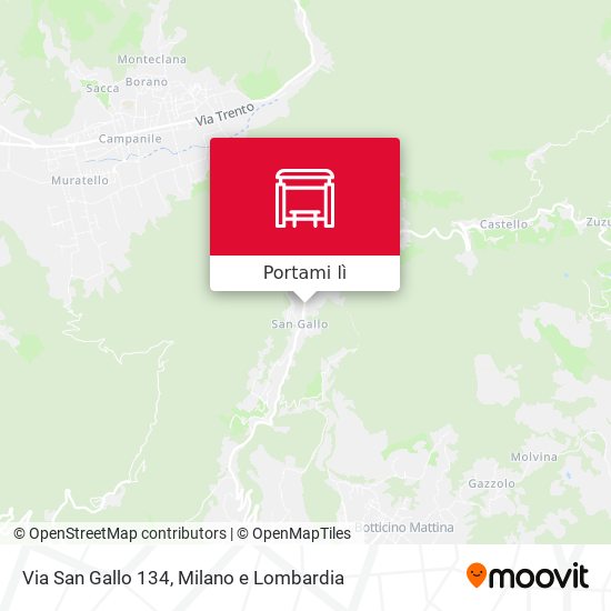 Mappa Via San Gallo 134