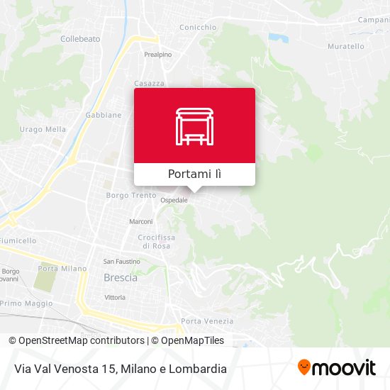 Mappa Via Val Venosta 15