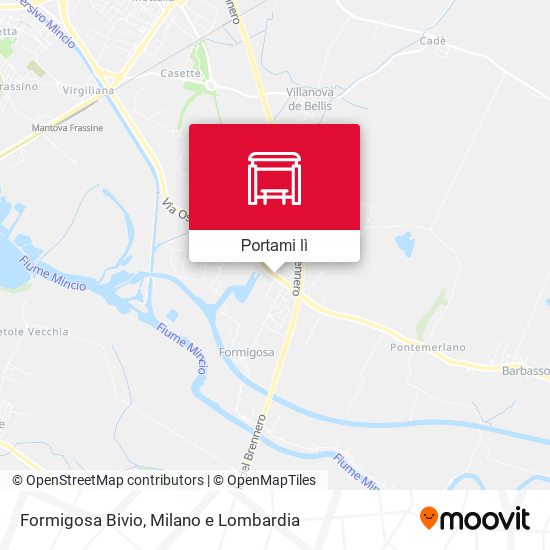 Mappa Formigosa Bivio