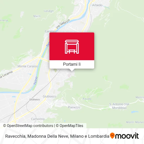 Mappa Ravecchia, Madonna Della Neve