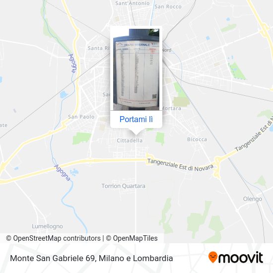 Mappa Monte San Gabriele 69