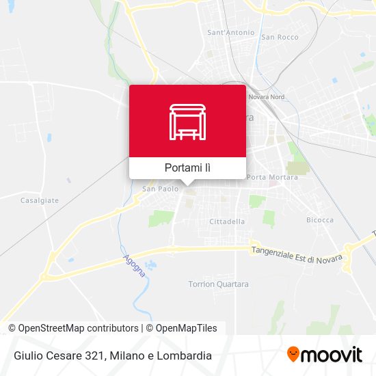 Mappa Giulio Cesare 321