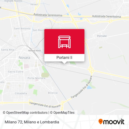 Mappa Milano 72