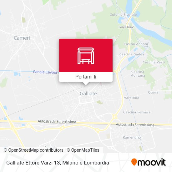 Mappa Galliate Ettore Varzi 13