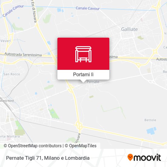Mappa Pernate Tigli 71