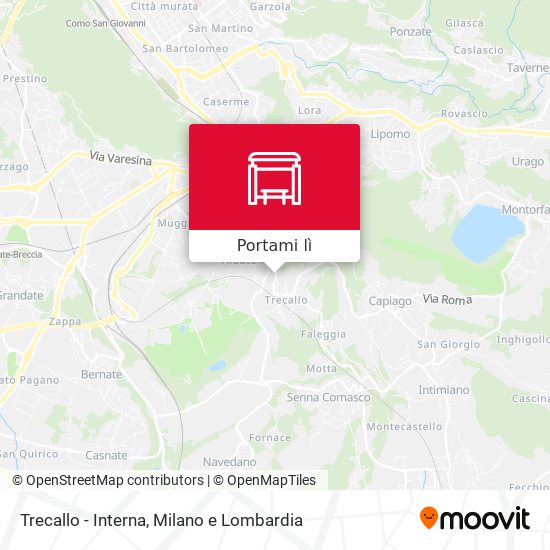 Mappa Trecallo - Interna