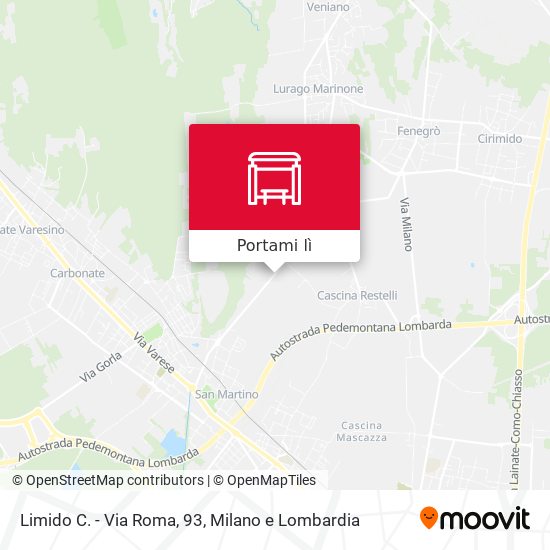 Mappa Limido C. - Via Roma, 93