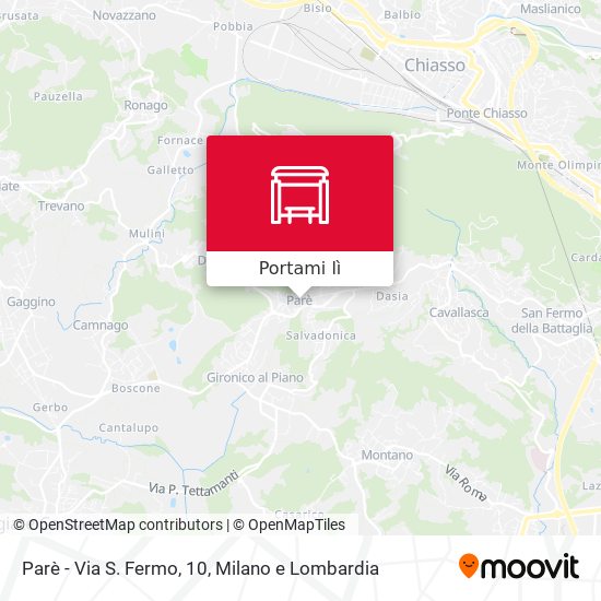 Mappa Parè - Via S. Fermo, 10