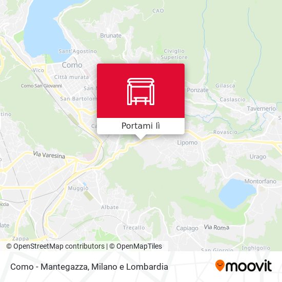 Mappa Como - Mantegazza