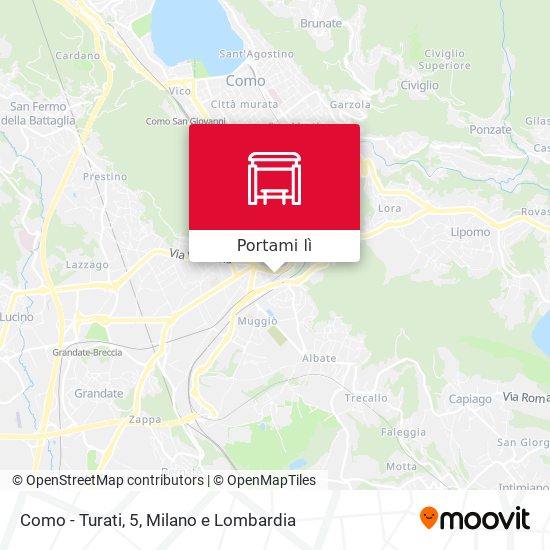 Mappa Como - Turati, 5