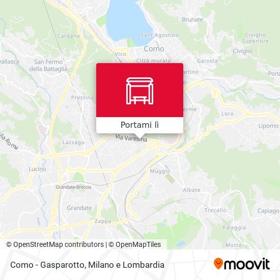 Mappa Como - Gasparotto